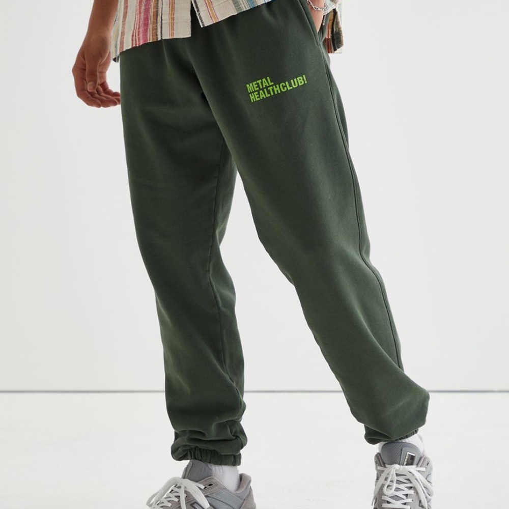 NEW DOXA RUN Pablo Metal Health Club Sweat Pants
